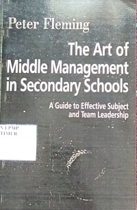 Image of The Art of Middle Management in Secondary Schools