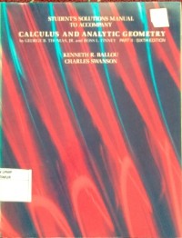 Image of Calculus and analytic geometry 11