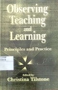 Observing Teaching & Learning