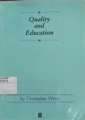 Quality and Education