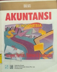 Image of Akuntansi Di Indonesia buku satu