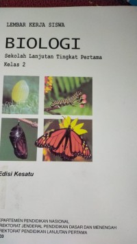 Image of lembar kerja siswa BIOLOGI SLTP KELAS 2 EDISI KESATU