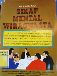Image of Sikap Mental Wiraswasta