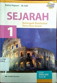 Image of Sejarah 1 SMA dan MA