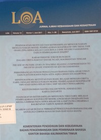Image of Loa Jurnal Ilmiah Kebahasaan dan Kesastraan Vol 12 No 1 Juni 2017