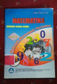 Image of Lembar Kegiatan Siswa Matematika Kelas VIII
