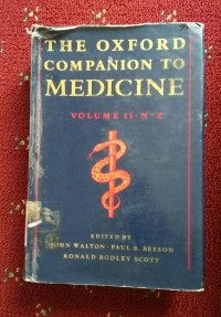 Image of The oxford companion to medicine