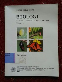 Image of Lembar kerja siswa Biologi SLTP kelas 1 edisi kesatu