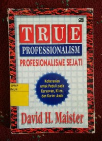 Image of True Professionalism