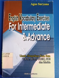 Image of English Vocabulary Exercises For Intermediate & Advanced