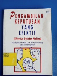 Image of Pengambilan keputusan yang efektif