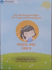 Image of Yuk,kita mengenal bagian dan fungsi Indra Pendengaran!