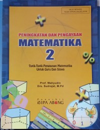 Image of peningkatan dan pengayaan MATEMATIKA 2