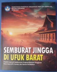 Image of semburat jingga di ufuk barat