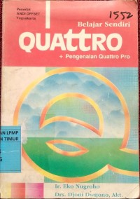 Image of Belajar sendiri quattro