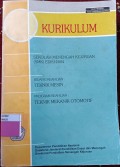 KURIKULUM SMK TEKNIK MESIN TEKNIK MEKANIK OTOMOTIF