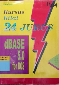 Image of Kursus kilat 24 jurus dBASE 5.0 for DOS