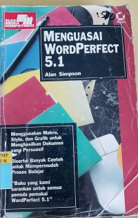 Image of menguasai wordperfect 5.1