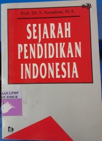 Image of Sejarah Pendidikan Indonesia