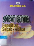 statistik penelitian sebab-akibat