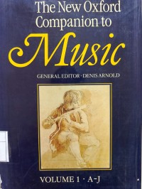 Image of The New Oxford Companion To Music vol 1 A-j