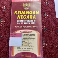Image of Keuangan Negara Undang-Undang RI No. 17 thn 2003