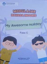 Image of Modul Bahasa Inggris My Awesome Holiday