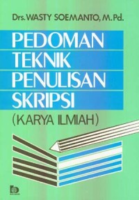 Image of Pedoman Teknik Penulisan Skripsi