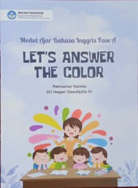 Image of Modul Bahasa Inggris Fase  A Lat's Answer The Color