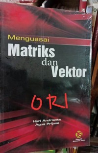 Image of Menguasai Matriks dan Vektor